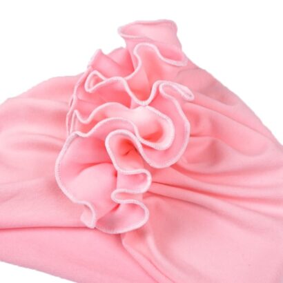 turban różowy
