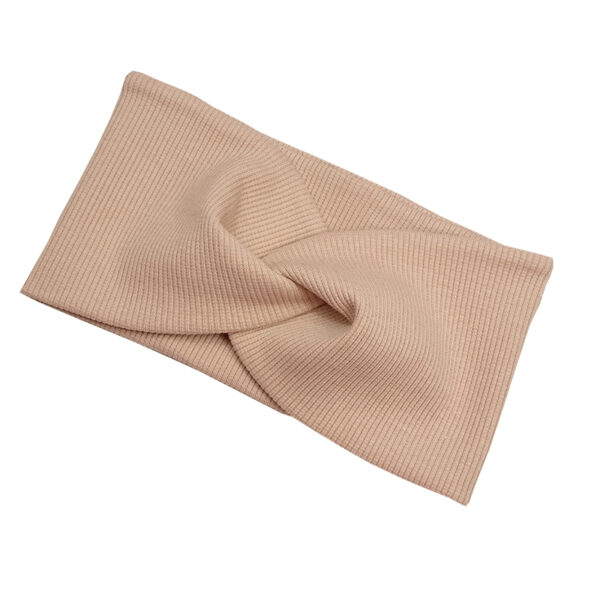 Opaska twist beż Opaska twist beż