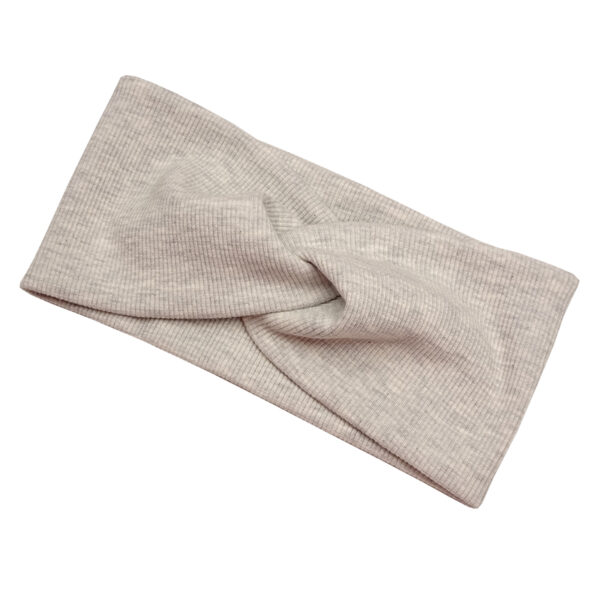 Opaska twist jasnoszara Opaska twist jasnoszara